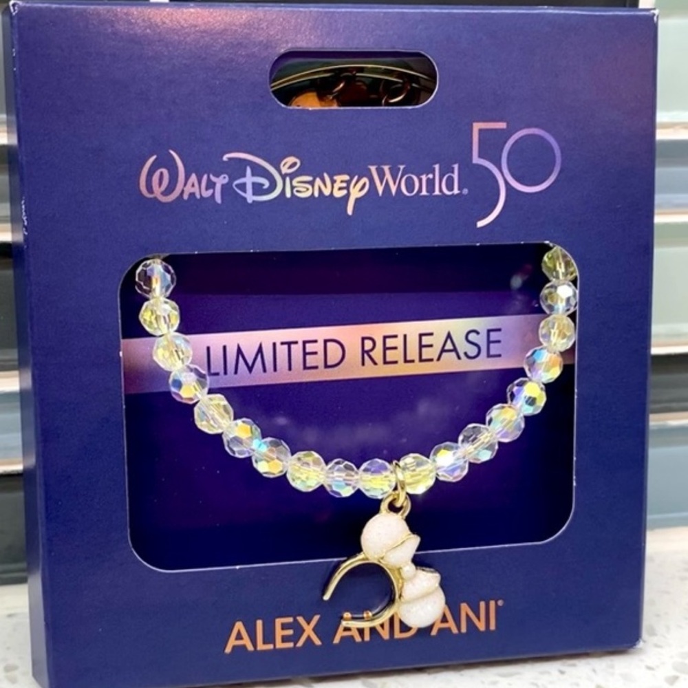 Disney world 50th anniversary Alex and ani bracelet limited release